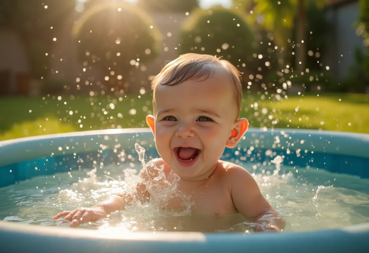 bébé piscine